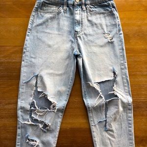 So High Rise Mom Jeans